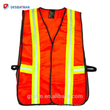 Colorido chaleco reflectante de seguridad de trabajo de alta visibilidad ANSI Hi Vis Workwear Chaqueta de día y trabajo nocturno